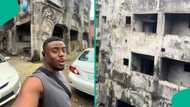 Man trends as he gives tour of grandfather’s abandoned hotel, says he may sell for over N1bn
