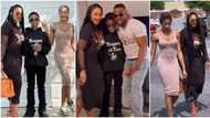 "My blessings, my vision and my alubarika": Bolanle Ninalowo gushes over his wife, daughter in cute clips