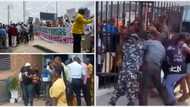 Nigerians Stage Protest at Banks Over Scarcity of New Naira Notes, as POS Operators Cash Out Big Time