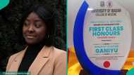 University of Ibadan nursing student who switched from OAU celebrates as she bags first-class degree