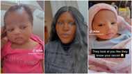 Baby gives mum side-eye in funny video, many wonder where she learnt to do that