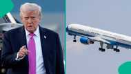 Air Force One: Moment controller cautions commercial pilot for being too close to Trump's plane