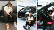"Shebi DSF talk say you broke": Reactions as Skiibii splurges millions on 'tear-nylon' Maybach, shares photos