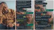 "I'm not promising heaven and earth": Honest married man confesses his feelings for Nigerian lady, chats leak