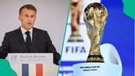 French President Emmanuel Macron orders tribute for terrorist attacks victims during World Cup