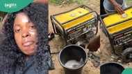 “Is this mechanic or dry cleaner”: Nigerian lady laments as engineer washes her generator with soap
