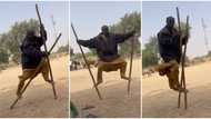"African Jackie Chan": Old man performs powerful movie stunts in street, video of his accuracy goes viral