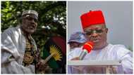 Ebonyi governor Umahi speaks against IPOB's agitation, takes group to the cleaners