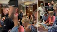 Family members gather around father, sing hymn and praise god as he passes on in emotional video