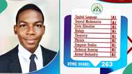 NECO result of boy surfaces online as he scores A1 in 9 subjects including English and mathematics