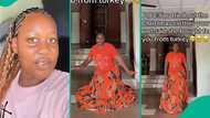 Nigerian Lady Displays Christmas Clothes Her Aunt Sent From Turkey, Video Trends Online