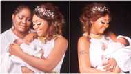 Happy Mother’s Day to my treasure and myself: Regina Daniels shares rare baby photos of Munir to celebrate mum