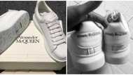 Rearrange the alphabets: Reactions as man reveals what he got after paying N115k for designer sneakers