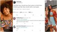 Men should pay their wives to give them children - Young lady says, people react