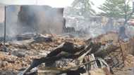 Tension as youths set fire on cow market in Oyo state