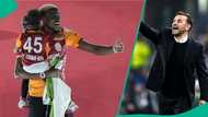 Galatasaray coach reacts after Victor Osimhen missed champions’ loss to Kasimpasa on final day