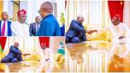 Just in: Photos, video emerge as top African leader visits President Bola Tinubu in Lagos