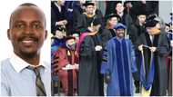 Deaf Nigerian man who attended classes but couldn't hear words graduates with PhD from American university