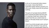 "Drinking water is better than cream": Man says body lotions are ineffective, gives reason
