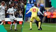Jay Jay Okocha, Sam Allardyce go viral after recreating famous Bolton dance, video
