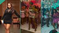 Chioma's bridal shower: Man points out something in video of Davido's wife dancing with her friends