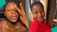 Lady who packed her bags relocates from Enugu to Ibadan alone, shares tearful moments