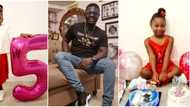Mummy's answered prayer, daddy's exact print: Comedian Seyi Law celebrates 1st daughter Tiwaloluwa at 5