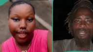 "This man is in love with you": Video shows madman looking for lady who always gives him cash