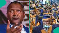 Dangote offers jobs to LASU first-class graduates, announces amount to be donated for girls’ hostel