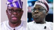 You were one of Kashamu's accomplices, don't play saint - Fayose slams Obasanjo