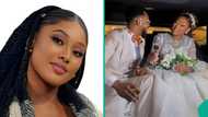 Lady who did her wedding in UK cries out, shares what guests presented to her, video trends