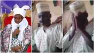Video captures emotional moment Nigerian emir broke down in tears after gaining freedom from kidnappers' den