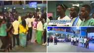 Video shows moment pastor asks ladies to pick their husbands from men in a line, many women rush out