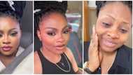 BBNaija star Tega recounts how she carried same makeup for 4 days, shows aftermath