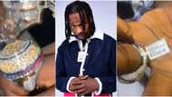 Naira Marley splurges huge N12.5 million on diamond studded ring to celebrate 31st birthday, flaunts it online