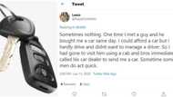 I met a man who bought me a car on the same day - Lady claims