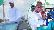 "This is Embarrassing": Knocks as video of new Kogi deputy gov prostrating for Yahaya Bello trends