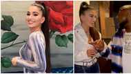 That's my brother: US singer Enisa quickly boxes Davido in family zone as fan suggests they may date