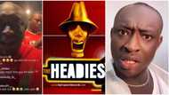 Carter Efe breaks down in tears as he reacts to Headies snub in video: "No song big reach Machala”