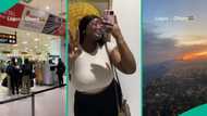 Nigerian lady who travelled from Lagos to Ghana on Air Peace speaks on her issue with yellow card