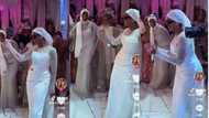 Bride dances her way into netizens' hearts with sunglasses and amazing wedding dress