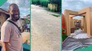 Event vendor decorates road and transforms it into beautiful hall for wedding