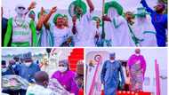 Cikin Shauƙi: Hotunan kyakkyawar tarbar da aka yi wa shugaba Buhari da iyalansa a birnin Malabo