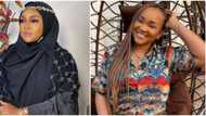 Alhaja: Fans gush over stunning photo of actress Mercy Aigbe as she rocks beautiful Abaya and veil