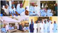 Real battle begins: Photos emerge as Tinubu meets APC governors hours after Osinbajo's declaration