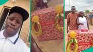 Woman in tears as son finally gifts her what she desired many years ago, video shows package