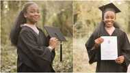 Nigerians celebrate young lady who graduated with 1st class in Economics and Finance from York University