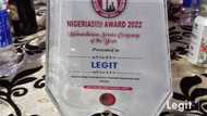 Legit.ng wins Humanitarian Service Company of the Year at Nigerian Media Niteout Awards