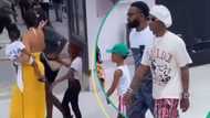"Why is he everywhere these days?" Videos show Wizkid with Jada and their sons bonding at the beach