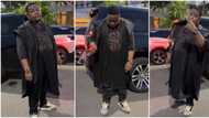 “It doesn’t look it”: Reactions as Cubana Chiefpriest flaunts N1.5m agbada and N1m designer shoes in new video